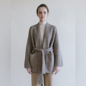 Latierra Alpaca libra belted coat. NEW!!